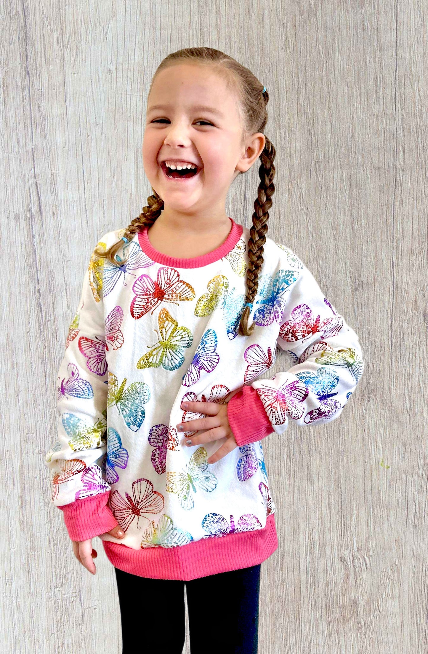 Butterfly Fleece Snuggle • RTS