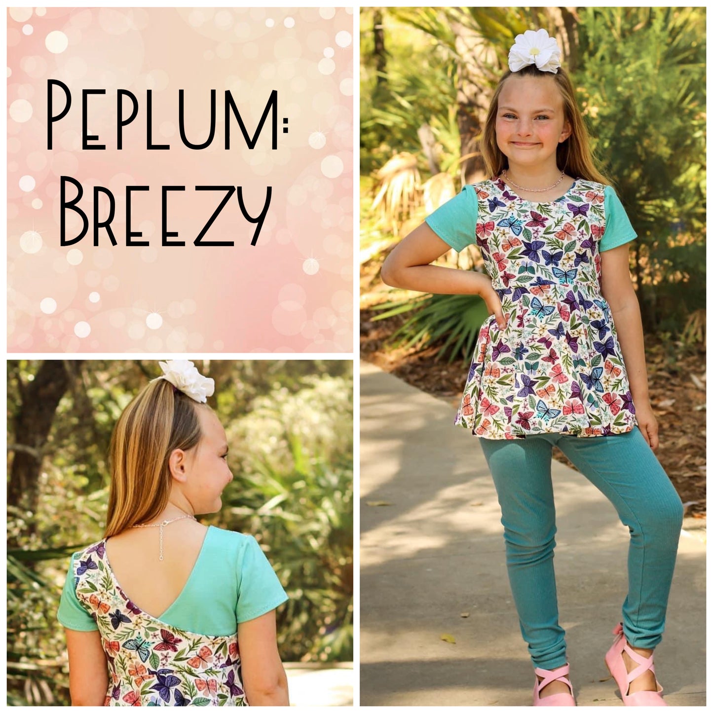 Tops - Breezy Peplum