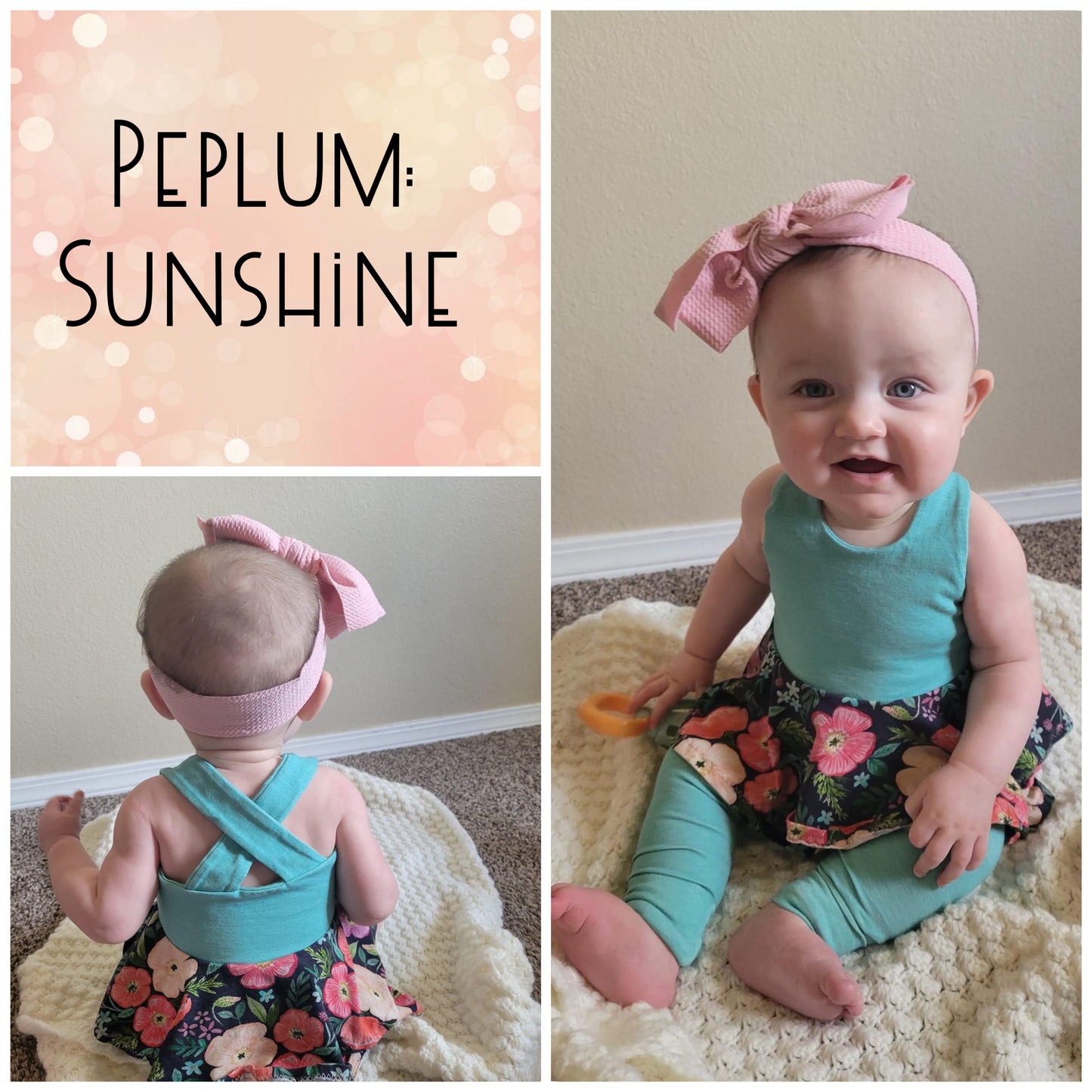 Tops - Sunshine Peplum