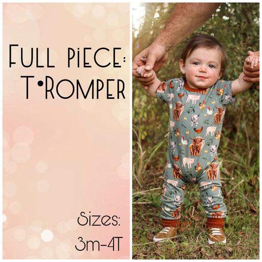 Full Piece - T-Romper