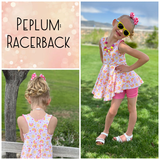 Tops - Racerback Peplum