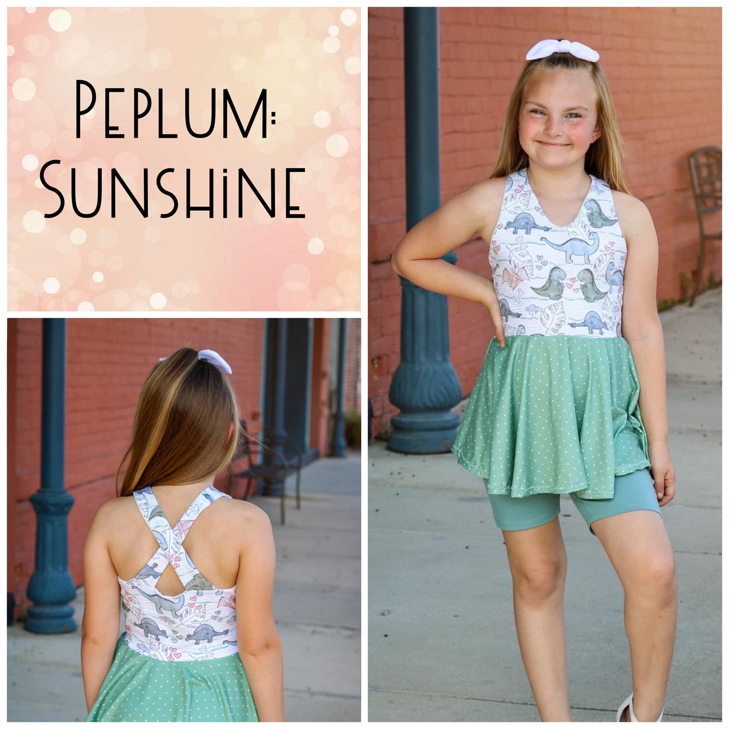 Tops - Sunshine Peplum