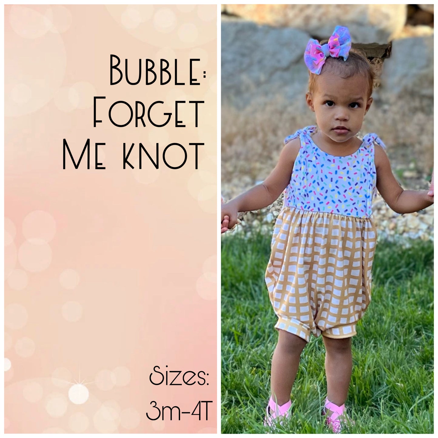 Full Piece - Forget Me Knot Bubble