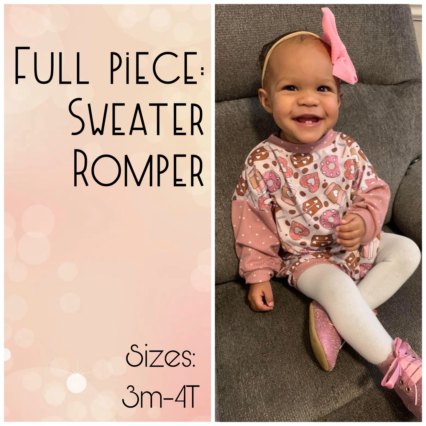 Full Piece - Sweater Romper