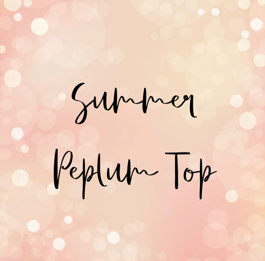 Summer Peplum